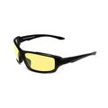 Maxx Safety Series 2 Men's Sunglasses Black Frame Yellow Lens Z87.1