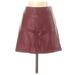 Pre-Owned Free People Women's Size 0 Faux Leather Skirt