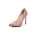 Wazshop Classic Stiletto High Heels for Women, Slip Ons Sexy Shoes with Pointed Toe