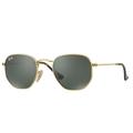 Ray-Ban Men's Hexagonal RB3548N-00151-21 Gold Geometric Sunglasses