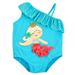 Baby or Toddler Girls Mermaid Swimsuit 0-6 months