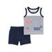 Child of Mine by Carter's Baby Boy Sleeveless Shirt and Short Outfit Set, 2pc