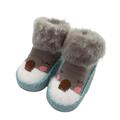 Binpure Toddlers Boys Girls Animal Sock Shoes Moccasin Shoe for Toddler Non-Skid Cotton Sock Slippers