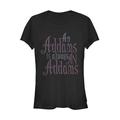 Junior's Addams Family Always An Addams Motto Graphic Tee