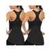 MAWCLOS Womens 2-Pack Stretch Racerback Tank Top Dry Fit Mesh Back Loose Shirts Sleeveless Casual Fitness Clothes Loungewear