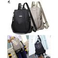 Sixtyshades Women Oxford Travel Backpack Waterproof Anti-Theft School Bag Casual Shoulder Rucksack (Blackï¼‰