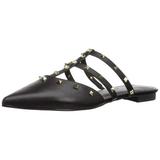 Marc Fisher Womens Amazie Leather Pointed Toe Casual Slide Sandals