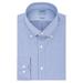 Men's IZOD Advantage Performance Slim-Fit Button-Down Collar Wrinkle-Free Dress Shirt Blueberry Check