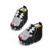 Infant Baby Boys Girls First Walk Shoes Toddler Anti-slip Elk Bear Penguin Fox Cartoon Pattern Cotton Prewalkers Slip-on Soft Sole Bottom Crib Shoes Kids Sneakers, 1 Pair