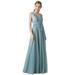 Ever-Pretty Womens Elegant A-line Sleeveless Evening Prom Dresses for Women 00845 Dusty Blue US14