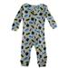 DC Comics Baby Boys Grey Batman Cotton Long Sleeve Sleeper Pajama