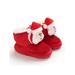 SUPERHOMUSE Christmas Cute Baby Shoes Autumn Winter Warm Soft Baby Cartoon Shoes Cotton Padded Infant Baby Boys Girls Soft Anti Slip Boot Shoes