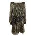 Rachel Zoe Women's Illusion-Mesh Mini Dress