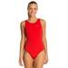 Sporti Poly Pro Women's Water Polo Shirt One Piece Swimsuit (30, Red)