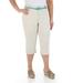 Women's Plus-Size Classic Belted 5-Pocket Capris