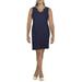 Karl Lagerfeld Paris Womens Crepe Sleeveless Cocktail Dress