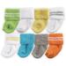 Luvable Friends Baby Boys Socks, 8-Pack