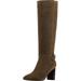 Bandolino Womens Bilya Zipper Knee-High Riding Boots