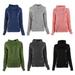 Hoodie Korean Women Winter Long Sleeve Plain Fashion Sweatshirt Casual Pullover