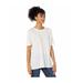 FREE PEOPLE Womens White Short Sleeve Crew Neck T-Shirt Top Size M