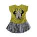 Disney Yellow Black Minnie Mouse Tutu Outfit Little Girls