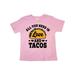 Inktastic Valentine's Day All You Need is Love and Tacos Toddler Short Sleeve T-Shirt Unisex