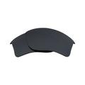 Seek Optics Black Color Lenses Compatible with Oakley Flak Jacket XLJ