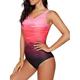 Women's One Piece Swimsuits for Women Athletic Training Swimsuits Swimwear Racerback Bathing Suits for Women