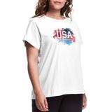 Champion Women's Plus Size Team USA Short Sleeve Graphic T-Shirt