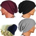 AYYUFE Men Winter Knitting Baggy Cap Casual Warm Keeper Beanie Knitted Crochet Hat