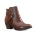 American Rag Womens Ashlyn Leather Mixed Media Ankle Boots