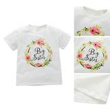 Maxcozy Cute Toddler Baby Girls Short Sleeve Cotton Tops T-Shirt Clothes