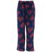 DC Comics Men's Superman Logo Navy Sueded Fleece Pajama Pants