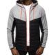 Men's Winter Jacket Zip Up Thick Coats Warmer Sport Jacket Casual Gym Outerwear