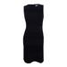 Calvin Klein Women's Sleeveless Embroidered Sheath Dress