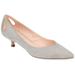 Journey & Crew Womens Heel Cutout Pump