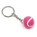 1pcs Tennis Ball Keychains, Keychain Accessories for Women and Mens,Chain Key Ring Decoration Gift for Sport Fans(2cm/0.79in/pink)