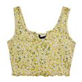 Tuscom Women'S Backless Vest Printed Belly Button Halter Top Summer Fitted Tank Top