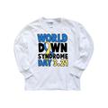 World Down Syndome Day 321 Youth Long Sleeve T-Shirt