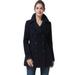 BGSD Women's Ayu Wool Pea Coat (Regular & Plus Size Petite)