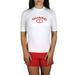 Adoretex Women's Guard Rashguard UPF 50+ Swimwear Swim Shirt (RSG06) - Red - Large