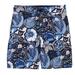 Nautica Men's Swim E-board Short. Elastic Waist, Inner Key Pocket, Mesh Brief Lining (Blue Floral, Medium)