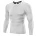 Spree Mens compression Shirts Long Sleeve Compression Shirts, Athletic Base Layer Top, Gear Running T-Shirt Under Base Layer Top Tights Sports T-shirts