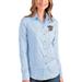 Oklahoma City Thunder Antigua Women's Structure Button-Up Long Sleeve Shirt - Blue/White