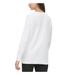 Calvin Klein Womens Ribbed Trim Embellished Crewneck Sweater