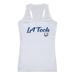 W Republic 557-419-WHT-04 Louisiana Tech University Script Tank Top for Women, White - Extra Large