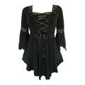 Dare To Wear Victorian Gothic Boho Renaissance Corset Top S - 5x