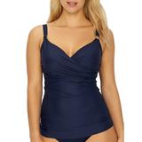 Miraclesuit Womens Surplice Underwire Tankini Top D-DDD Cups Style-6533010 Swimsuit