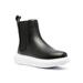 Love Moschino Women's Leather Chelsea Ankle Boots Black