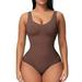 Compression Shaper Bodysuit For Women Waist Trainer Body Suit Sauna Suit Tummy Control Shapewear Body Shaper Waist Cincher Bodysuit